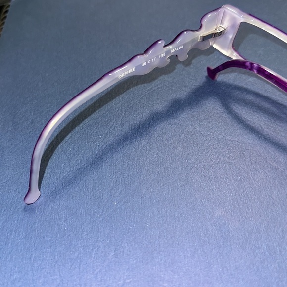 Eyeglasses Emmanuelle Khanh Orphee, made in France - Picture 4 of 6